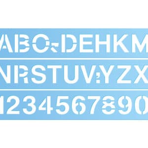 Letras y numeros fresados Helvetica medium - 100mm