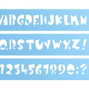 Letras y numeros fresados Deco - 100mm