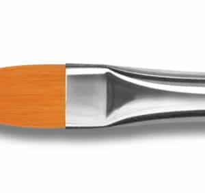 Lengua gato fibra sintética dorada