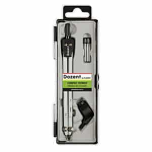 Compás a cremallera 2 artic. + adapt.+ rep. mina