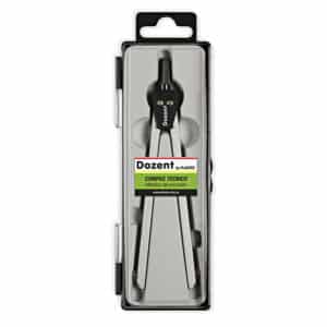 Compás con punta seca