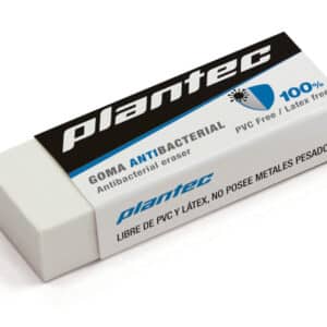 Goma p/ lápiz, antibacterial 40x18x11mm, chica