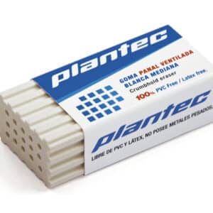 Goma panal ventil. blanca, 50x24x16mm, med.