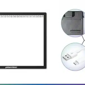 Tableta Led A4 c/morral + 5 útiles + 5 de regalo