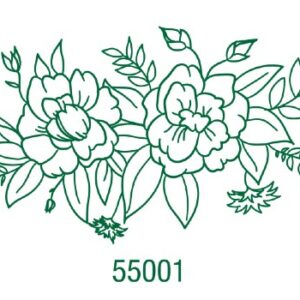 55001 - Sello decorativo mediano 40x80mm