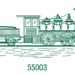 55003 - Sello decorativo mediano 40x80mm