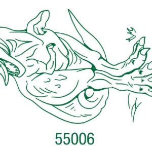 55006 - Sello decorativo mediano 40x80mm