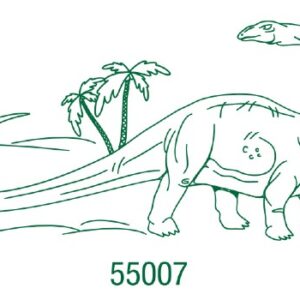 55007 - Sello decorativo mediano 40x80mm