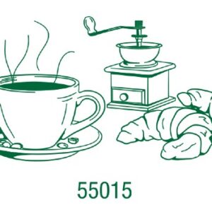 55015 - Sello decorativo mediano 40x80mm