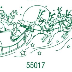 55017 - Sello decorativo mediano 40x80mm