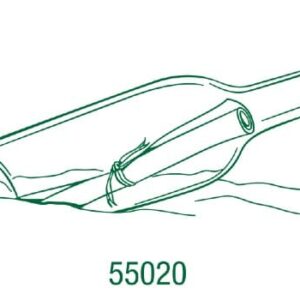 55020 - Sello decorativo mediano 40x80mm