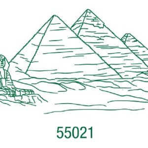 55021 - Sello decorativo mediano 40x80mm