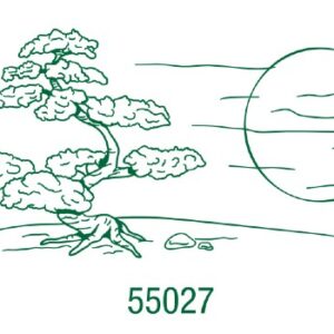 55027 - Sello decorativo mediano 40x80mm