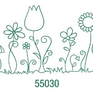 55030 - Sello decorativo mediano 40x80mm