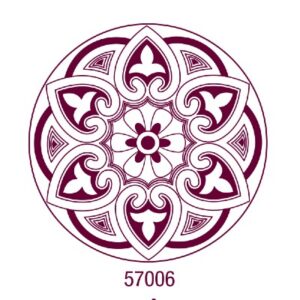 57006 - Sello decorativo grande 80x80mm