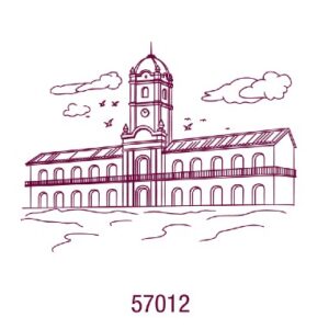 57012 - Sello decorativo grande 80x80mm