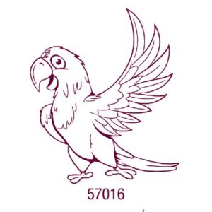 57016 - Sello decorativo grande 80x80mm