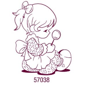 57038 - Sello decorativo grande 80x80mm