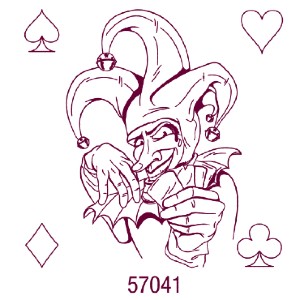 57041 - Sello decorativo grande 80x80mm