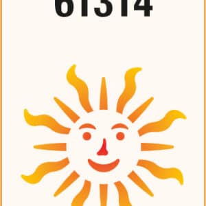 Stencil chico 80x147mm