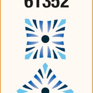 Stencil chico 80x147mm