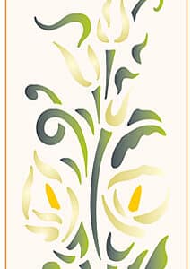 Stencil mediano 80x300mm