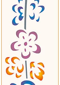 Stencil mediano 80x300mm