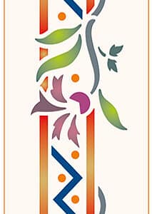 Stencil mediano 80x300mm