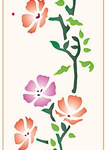 Stencil mediano 80x300mm