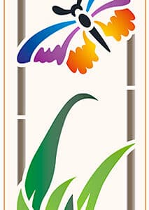 Stencil mediano 80x300mm