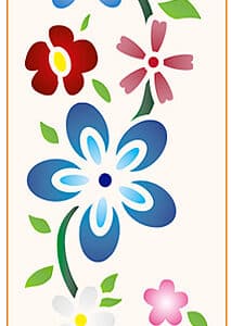 Stencil mediano 80x300mm