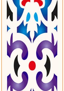 Stencil mediano 80x300mm