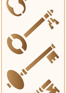 Stencil mediano 80x300mm