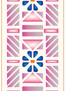 Stencil mediano 80x300mm