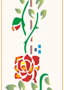 Stencil mediano 80x300mm