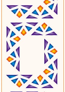 Stencil mediano 80x300mm