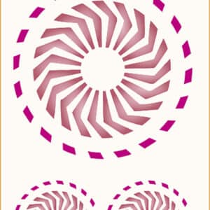 Stencil grande 175x300mm