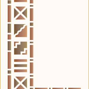 Stencil grande 175x300mm