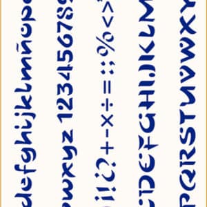 Stencil grande 175x300mm