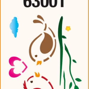 Stencil chico 80x147mm