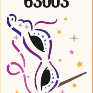 Stencil chico 80x147mm