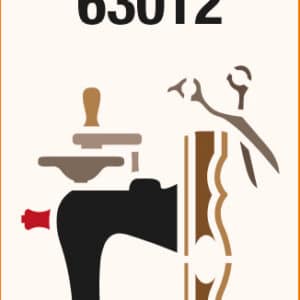 Stencil chico 80x147mm