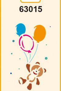 Stencil chico 80x147mm