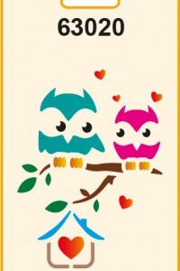 Stencil chico 80x147mm