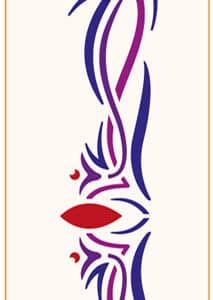 Stencil mediano 80x300mm