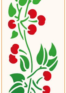 Stencil mediano 80x300mm