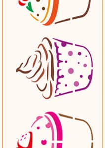 Stencil mediano 80x300mm