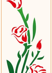 Stencil mediano 80x300mm