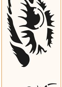 Stencil mediano 80x300mm