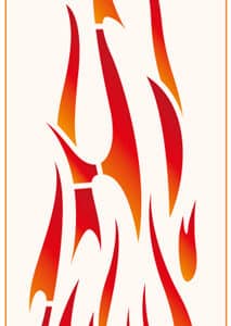 Stencil mediano 80x300mm